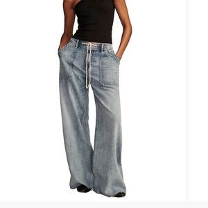 Lucky Brand Women’s Patch Pocket Pull On Jeans Size M